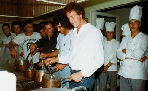 t Au premier plan Guy Drut puis Dominique Rocheteau et Mich