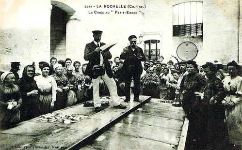 k L'encan de La Rochelle au début du XXième siècle