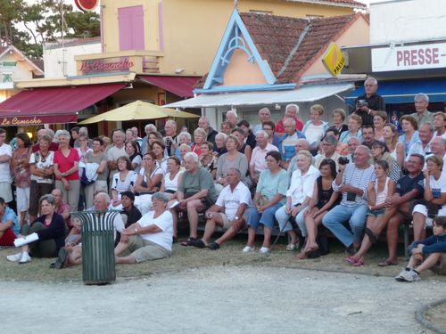 En présence d'un public nombreux