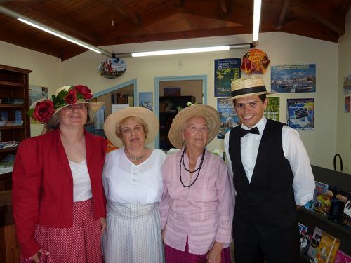 Laurent Pineau de l'office du tourisme en bonne compagnie