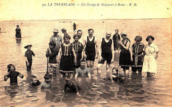 Les baigneurs d'hier