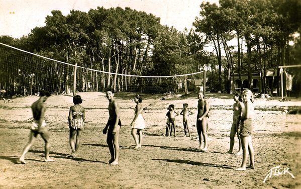 Filet de volley du club Mickey