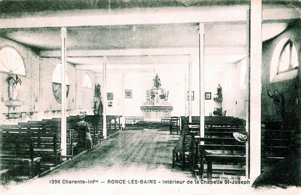 Chapelle de Ronce en partie financée par François de Sain