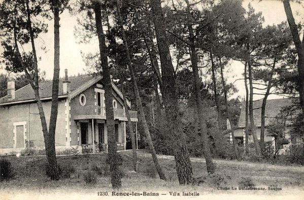 C'est dans les décombres de la Villa Isabelle que jouaient