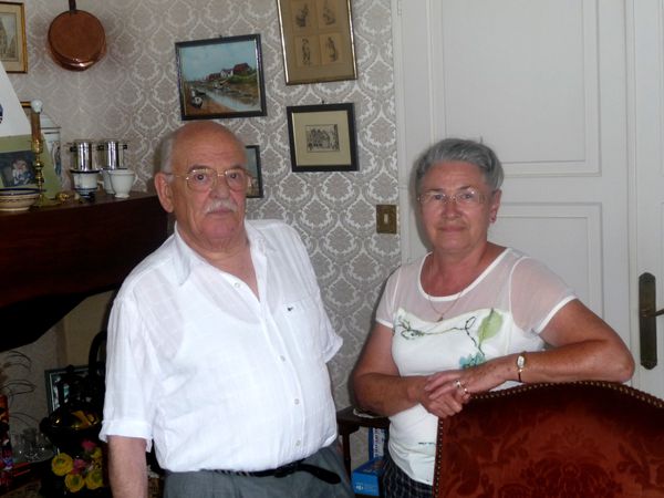 Pierre Benoit et son épouse Nicole